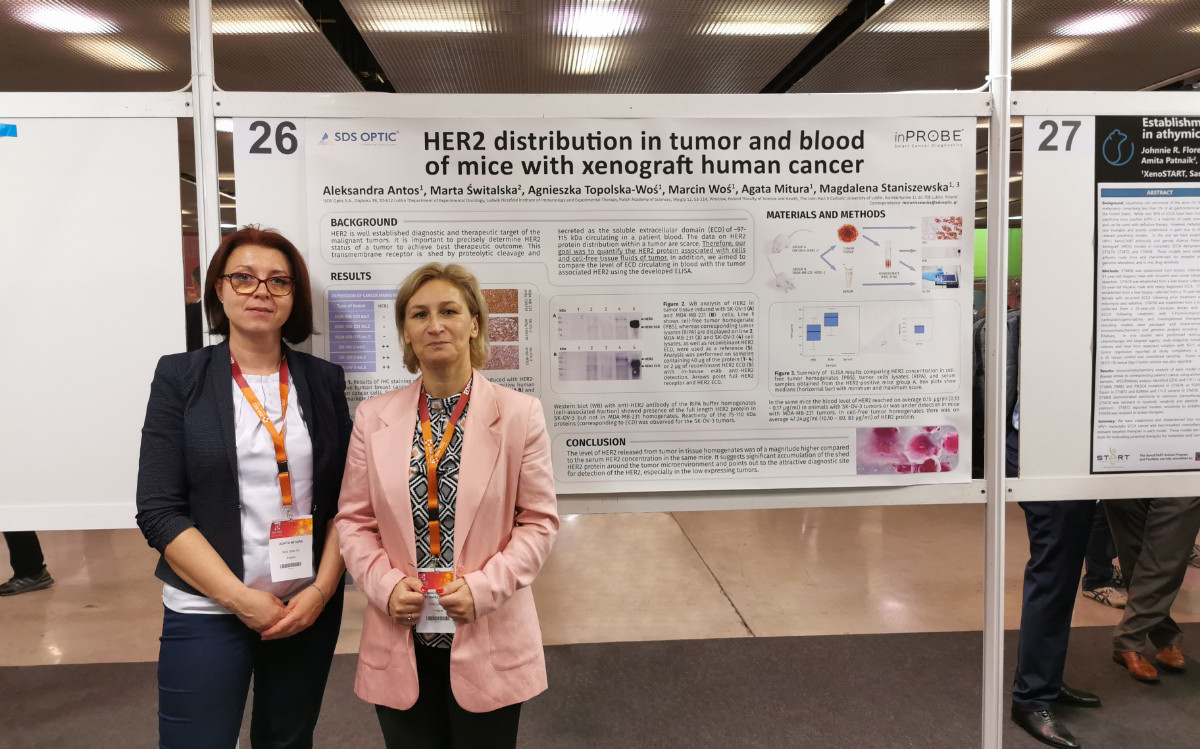 SDS Optic Barcelona EORTC-NCI-AACR conference in 2022